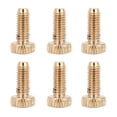 thumbnail image 1 of M5 Electric Guitar Bridge Fine Tuning Peg Pointed Screw Tuned Machine Head Tuner Parts (Gold), 1 of 9