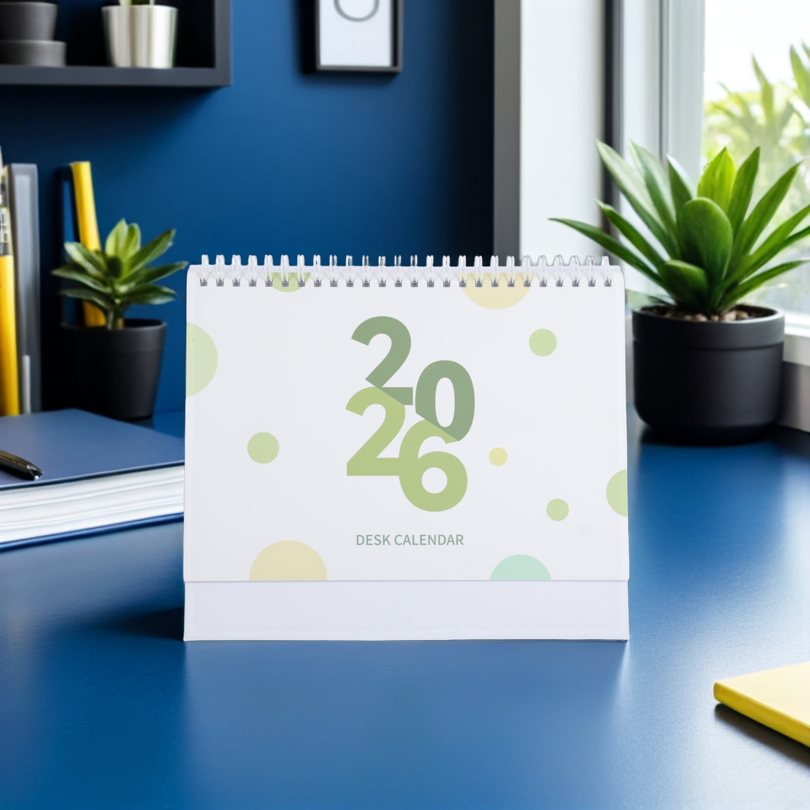 ELAYARD 2026 Daily Standing Desk Calendar with Thick , Printed Pages for Home and Office Use