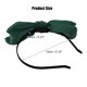 thumbnail image 4 of Diadema de Moda para Mujer Unique Bargains Verde 0,31 pulgadas de ancho, 4 of 7