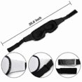 thumbnail image 4 of 3D Contoured Sleep Mask for Office Breaks and Travel with Breathable Design, 4 of 5