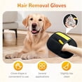 thumbnail image 2 of Xekoro 2Pcs Electrostatic Gloves Pet Hair Removal, Pet Hair Remover Glove, Washable Reusable Dogs Cats Hair Gloves for Furniture Bed Sheets Couch Clothes Carpet Car Seat for Busy Pet Owners, Black, 2 of 8