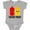 AC-Heather Grey, variant on Inktastic Ketchup and Mustard Gift Boys or Girls Baby Bodysuit