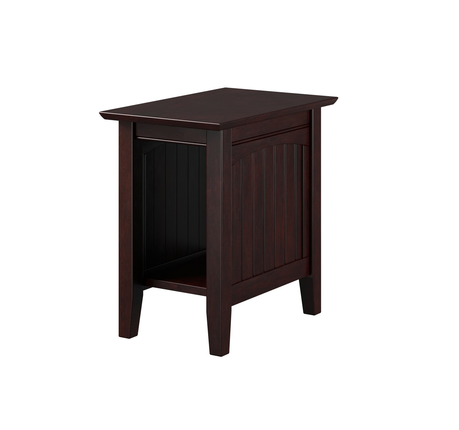 Tolleson Solid Wood End Table with Storage, Country of Origin Viet Nam