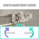 thumbnail image 4 of Soportes para varillas Window Hardware para barandilla rectangular de 1,3 a 2 pulgadas, 4 of 6