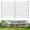 Square without door, variant on Studyset 10 Panels Garden Fence, 29"W x 32"H Animal Barrier Fences for Rabbits Dogs, No Dig Rustproof Metal Gardens Border Fencing, Decorative Flower Bed Edging Barriers for Outdoor Yard Patio