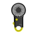 thumbnail image 2 of Ventilador portátil de mano 2 en 1 ligero, potente, recargable, portátil, personal amarillo, 2 of 9