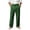 Dark Green, variant on Gubotare Mens Jogger Pants Men's Baggy Sweatpants Wide Leg Sweat Pants Lounge Cotton Loose Elastic Drawstring Waist Pants with Pockets (Dark Green,M)