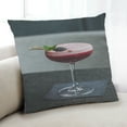 thumbnail image 1 of Ahgly Company Drinks Cocktails Indoor Throw Pillow, 18 inch by 18 inch, 1 of 6