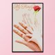 thumbnail image 2 of Cuadros Decorativos 14CT punto de cruz completo familia feliz estampado DIY algodón hilo impreso costura Ehuebsd Nuevos Originales, 2 of 9