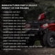 thumbnail image 2 of M MATI Conjunto de pinza de freno trasero para Polaris ATV Hawkeye 325 400 Sportsman 400 450 500 570 Farmhand 450 1911415, 2 of 6