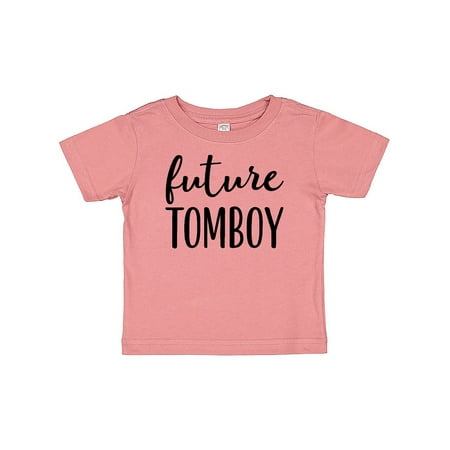 

Inktastic Future Tomboy Cute Girls Gift Baby Girl T-Shirt