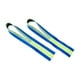 thumbnail image 3 of 2 correas de levantamiento de pesas para hombres y mujeres, correas de muñeca con agarre de mano, correas de peso muerto para Azul amarillo, 3 of 9