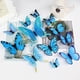 thumbnail image 3 of Decoración de pared de mariposas, 24 piezas, pegatinas de mariposas 3D para decoraciones de fiestas con imanes (coloridos, 24), 3 of 6