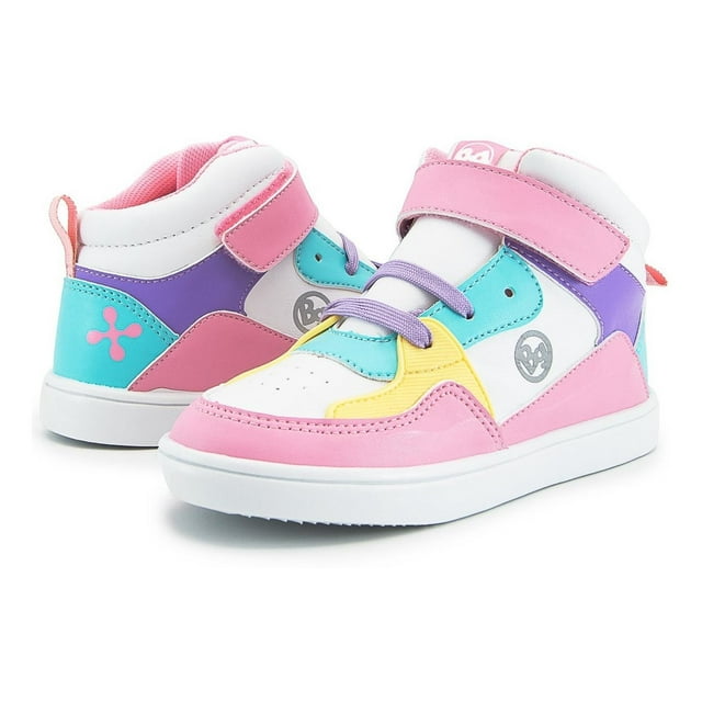 Tenis Niña Bubble Gummers Bota Color Blanco Rosa 17-23 rosa 17