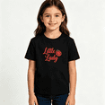 thumbnail image 2 of Girls Graphic Tees Little Ladybug Lady Kids T Shirt Cute Sweet 100% Cotton Short Sleeve Soft Tops 4-13Y, 2 of 5