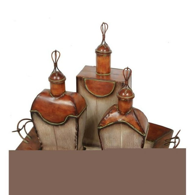 Privilege 63059 3 Piece Perfume Bottles & Tray