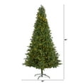 thumbnail image 4 of Nearly Natural Clear Prelit LED Green Holiday Fir Christmas Tree, 8', 4 of 8