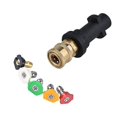 thumbnail image 3 of High Pressure Washer Nozzle Adaptor Washer Gun To Connector 1/4" Release Wand, 3 of 4