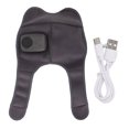 thumbnail image 2 of Vibration de Masseur de Genou Simple avec Plusieurs Modes Réglables Sangle USB Charge Chauffage Massage Genouillères pour Soulager la Fatigue de Tension Musculaire, 2 of 8