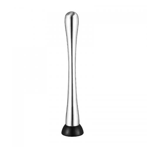 9" Muddler for Cocktails, Professional Stainless Steel Muddler for Old