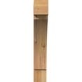thumbnail image 4 of Ekena Millwork 4"W x 20"D x 24"H Thorton Block Rough Sawn Bracket, Western Red Cedar, 4 of 25