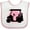 White and Pink, variant on Inktastic Golfing Girls Golf Cart Girls Baby Bib