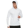 thumbnail image 6 of FEDTOSING Men's UPF 50+ Long Sleeve Shirts Sun Protection SPF/UV Fishing Hoodie T-Shirts White, 6 of 6