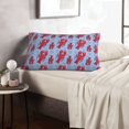 thumbnail image 6 of Zufioo Cartoon Lobsters 2 Print Double-sided Plush Pillow Cover,Decorative Pillow Protector without Pillow Core, Suitable for Sofa, Bedroom, Car-14"x20", 6 of 6