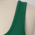 thumbnail image 5 of Shorts Two Piece Set,Workout Outfit Sets For Women 2 Piece Seamless Ribbed High Waist Leggings With Sports Bra Crop Tank Gym Yoga Sets,Women'S Wide Leg Shorts(Size:L), 5 of 5