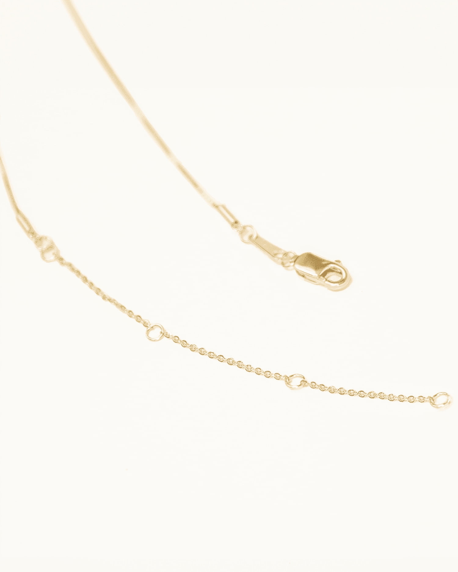 Pavé Initial Necklace - Gold