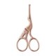 thumbnail image 1 of Tijeras de grúa de acero inoxidable retro, tijeras de té, tijeras de bordado, tijeras de hilo, tijeras para recortar cejas en casa, tijeras de oro rosa, 1 of 6