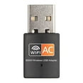 thumbnail image 4 of AC 600Mbps USB WiFi Adapter for PC - Wireless Network Adapter with Dual Band 2.4GHz,5GHz High Gain Antenna WiFi USB,WiFi Dongle for Desktop Laptop Win10/8.1/8/7/XP, Mac OS 10.9-10.15, 4 of 5