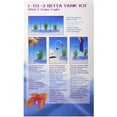 thumbnail image 4 of PENN-PLAX Deluxe Triple Betta Bow Tank Kit – 0.7 Gallon in Blue, 4 of 6