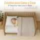 thumbnail image 2 of SNOOZELLE COMFORT Colchón para Cuna, Espuma de Alta Densidad,Memory Foam, Antideslizante, Impermeable, Hipoalergénico, Soporte Ergonómico, 70x130x15cm, Frescura y Seguridad al Dormir, 2 of 5