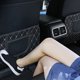 thumbnail image 4 of Speravity Alfombrillas antipatadas de cuero para coche, cojín para respaldo de asiento, funda protectora de medio paquete, organizador con bolsillos de Ventana automotriz línea roja Speravity VI022680-01, 4 of 6
