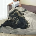 thumbnail image 6 of Susaid Mystical Bull in Fog Print Microfiber Cleaning Cloth, Multi-Functional Cleaning Towels, Highly Absorbent Cleaning Rags,Cleaning Cloths for Car Kitchen Home-50"x40", 6 of 7