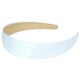 thumbnail image 1 of Hebilla para la cabeza de poliéster de 3 cm de ancho, color sólido, banda para el cabello sencilla, diadema de ala ancha, horquilla de tela de cobertura completa, fácil de usar, 1 of 6