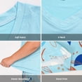 thumbnail image 3 of Plus Size Pajamas, PUTUO Womens Pajama Sets, Plus Size Short Sleeve V Neck Capri Pants Pajama Sets, Soft Ladies Pajamas Sleepwear Loungewear, 3 of 7