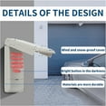 thumbnail image 3 of Garage Door Opener Keypad, Wireless Keyless Keypad ABS Rolling Code Technology Easy Using  Compatibility  for Home, 3 of 7