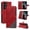 Red, variant on Designed for Samsung Galaxy S21 Ultra Case Wallet, Men Women Flip Folio Cover with PU Leather Stand Credit Card Holders Slots Wrist Strap Magnetic Clasp Phone Case for Samsung Galaxy S21 Ultra, Blue