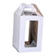 thumbnail image 5 of Caja alta para pastel, contenedor de transporte para sacar pastel, portador de pastel endurecido multiusos, caja de transporte para bodas y graduación blanco 25cmx25cmx30cm mayimx Cajas altas para pasteles, 5 of 9