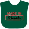 thumbnail image 3 of Inktastic Made in Colorado stamp Boys or Girls Baby Bib, 3 of 4