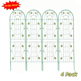 Tcbosik 4 Pack 71x19.7in Metal Garden Trell… product image