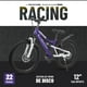 thumbnail image 2 of Rocatomic | Bicicleta Racing | Rodada 22 | Cuadro 12” | Doble Suspensión | Bicicleta De Montaña (Morado), 2 of 2