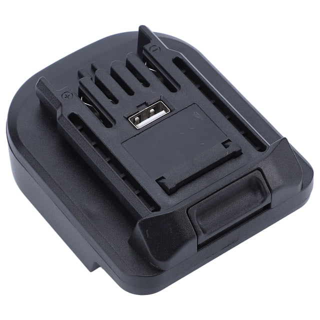 Battery Adapter, Standard Built In PCBA Strong Easy To Carry Durable Power Tool Converter For 4 PIN To 5 PIN Without USB,with USB