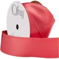 thumbnail image 2 of Offray Berwick 1.5" Single Face Satin Ribbon, Coral Pink, 25 Yds, 2 of 3