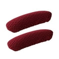 thumbnail image 2 of deevoka 2Pcs Office Chair Armrest Covers Armchair Arm Covers Elastic Slipcovers Washable Red, 2 of 9