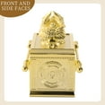 thumbnail image 5 of BRTAGG The Ark of The Covenant Historic Model Replica with Rod of Aaron/Manna/Ten Commandments, Gold Plated Religious Decorative Figurine Collectible Judaic Israel (1:10 Scale, 6.8" Long, Model 2793), 5 of 9