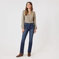 thumbnail image 4 of Women's Angels Forever Young Curvy Mid-Rise Bootcut Jeans Color: Geneva Size: 12, 4 of 4