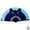 G, variant on KRONDO Reflective Folding Hand Fan Cloth Bamboo Fan Craft Hand Fans Handheld Fan Dance Fan for Festival Music Dancing Parties